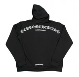 Chrome Hearts Shoulder Logo Hoodie Black