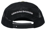 Chrome Hearts Eyechart Trucker Hat Black/Red